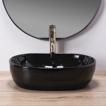 Накладной умывальник Rea Amelia 48 Black